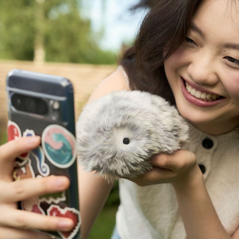 Casio's Moflin takes the opposite bet: you pick a fur colour at checkout and never change it again